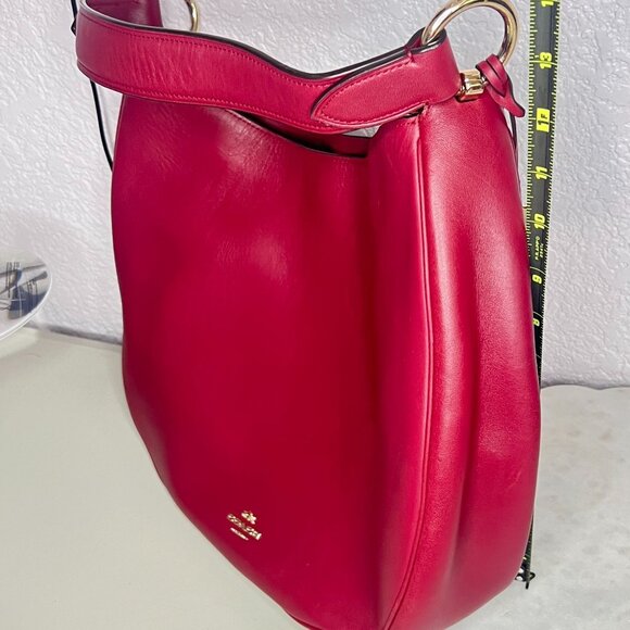 Coach Nomad Hobo 36026 Glovetanned Leather Shoulder Bag Purse Authenticated READ - Picture 15 of 16